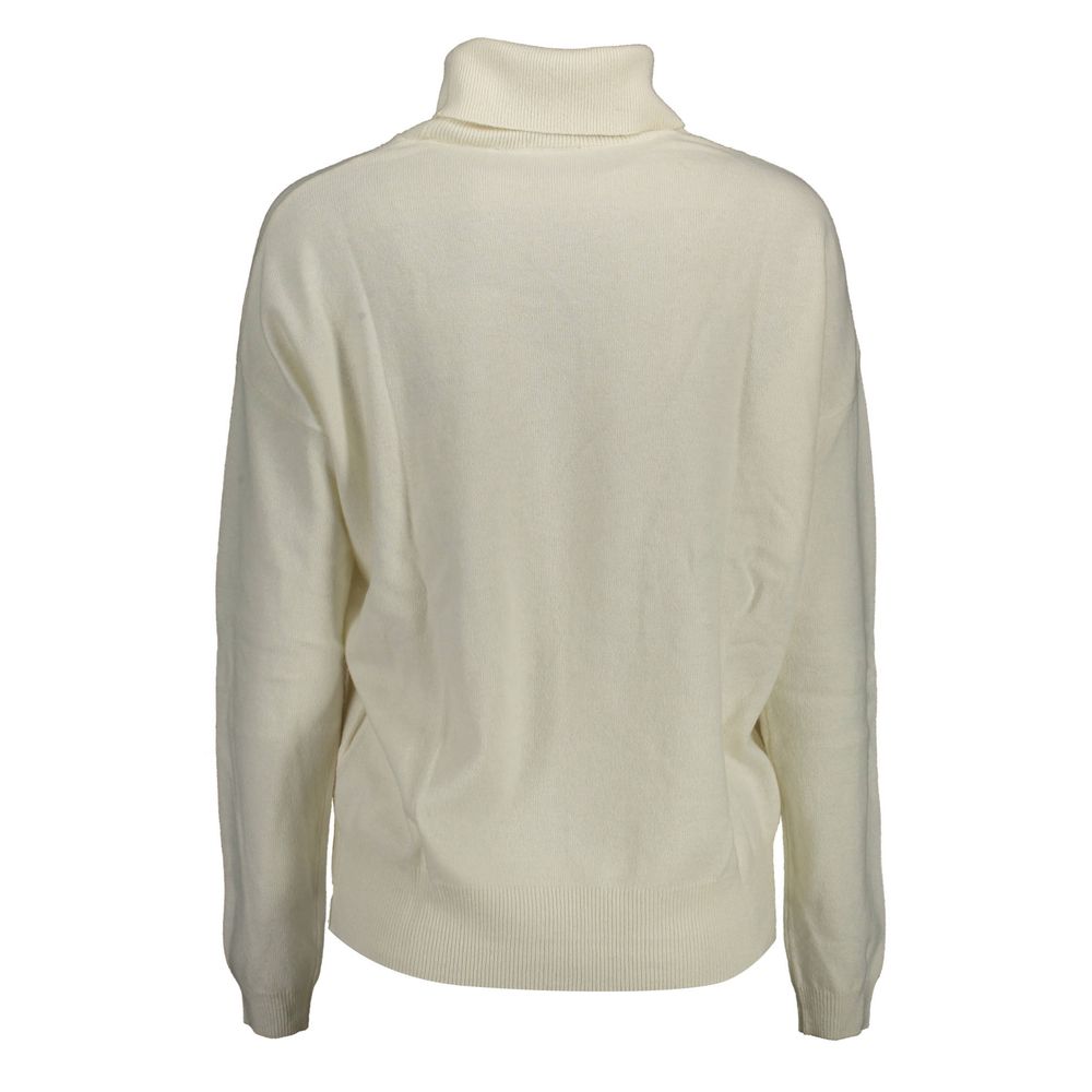 U.S. POLO ASSN. White Viscose Sweater