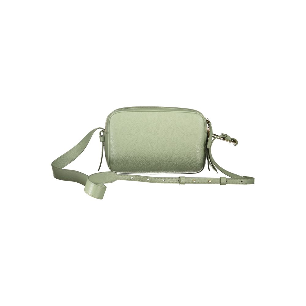 Coccinelle Green Leather Malory Shoulder Bag