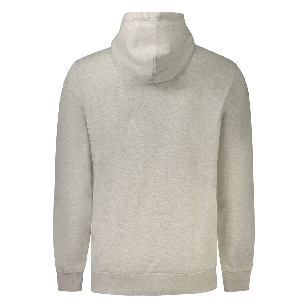 Tommy Hilfiger Grey Cotton-Blend Hoodie