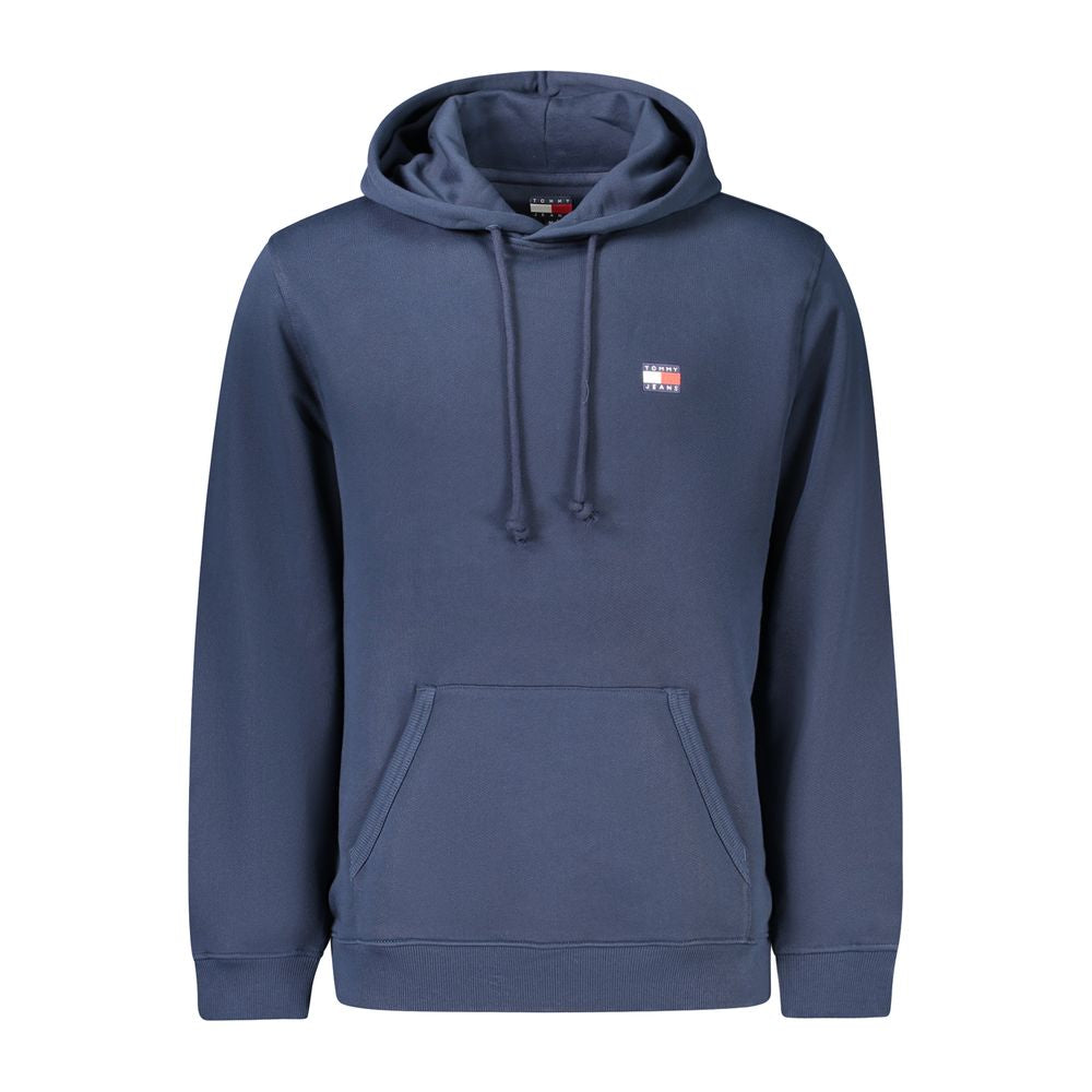 Tommy Hilfiger Blue Cotton Hoodie