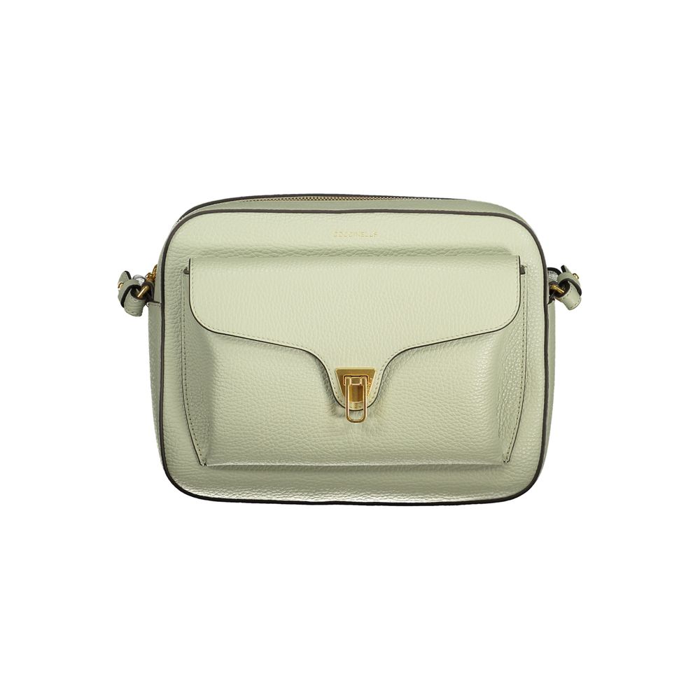 Coccinelle Green Leather Shoulder Bag