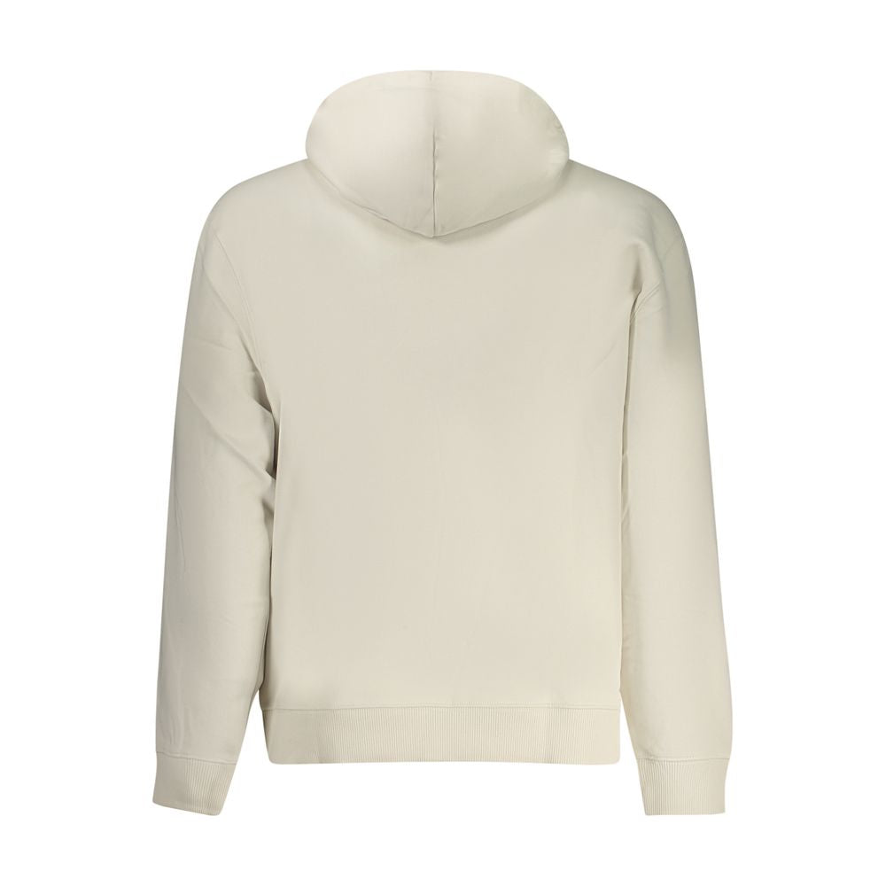 Calvin Klein Beige Cotton Hoodie