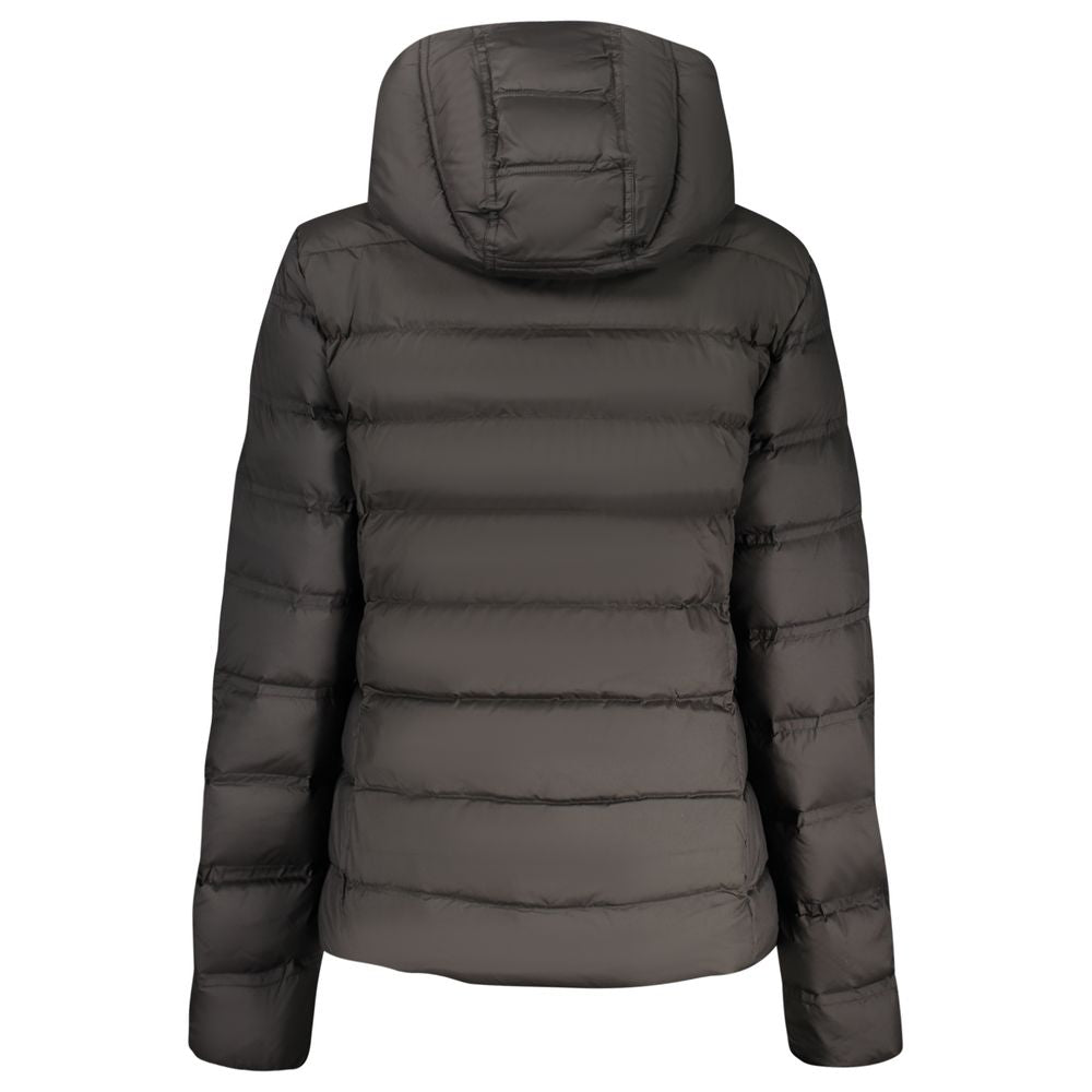 Tommy Hilfiger Black Hooded Shell Jacket