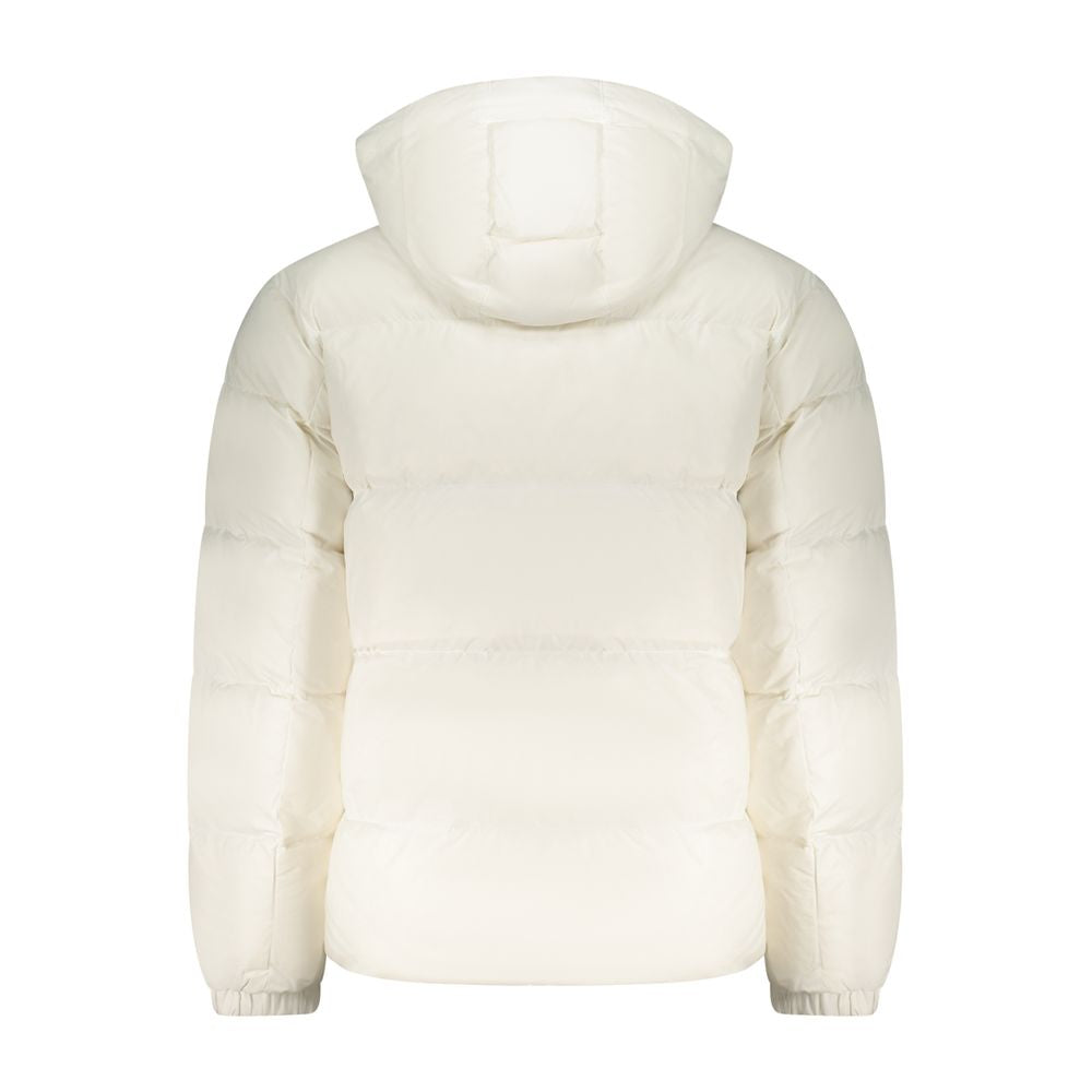 Tommy Hilfiger White Recycled Polyester Jacket