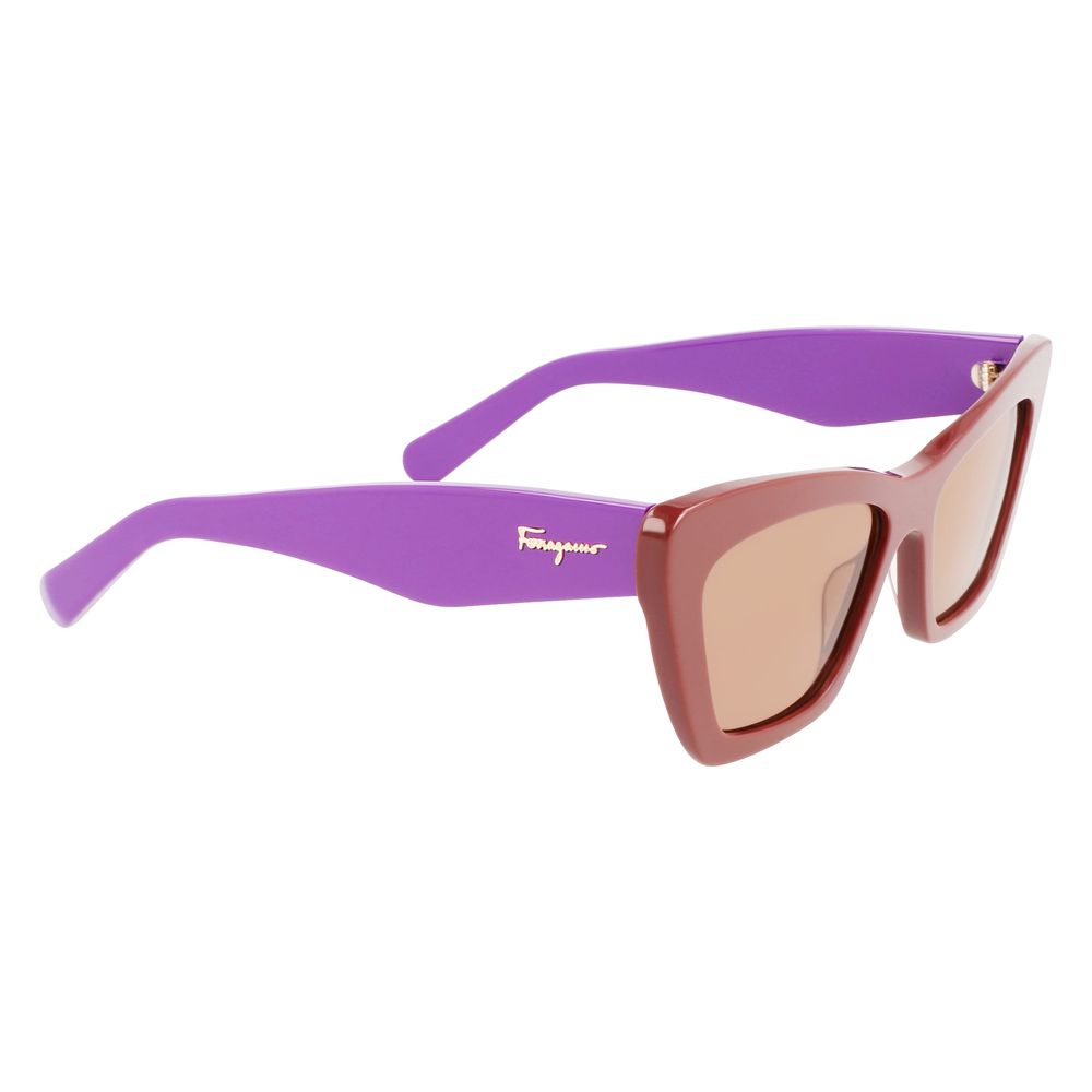 Ferragamo Brown Sunglasses