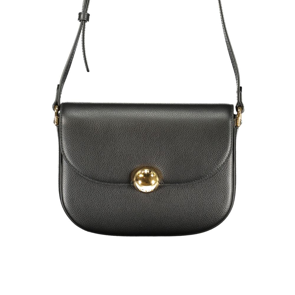 Furla Moonlight Black Leather Crossbody Bag