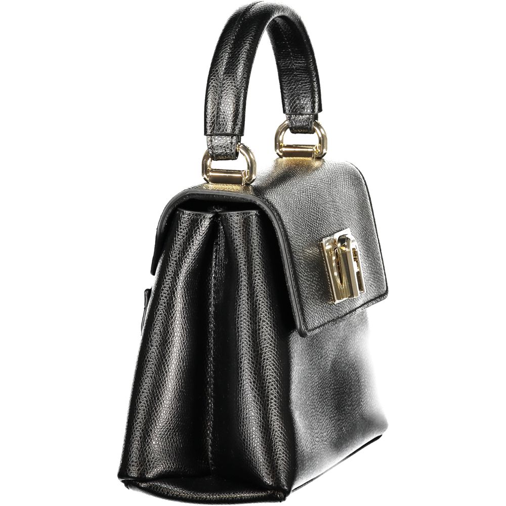Furla Black Leather 1927 Handbag