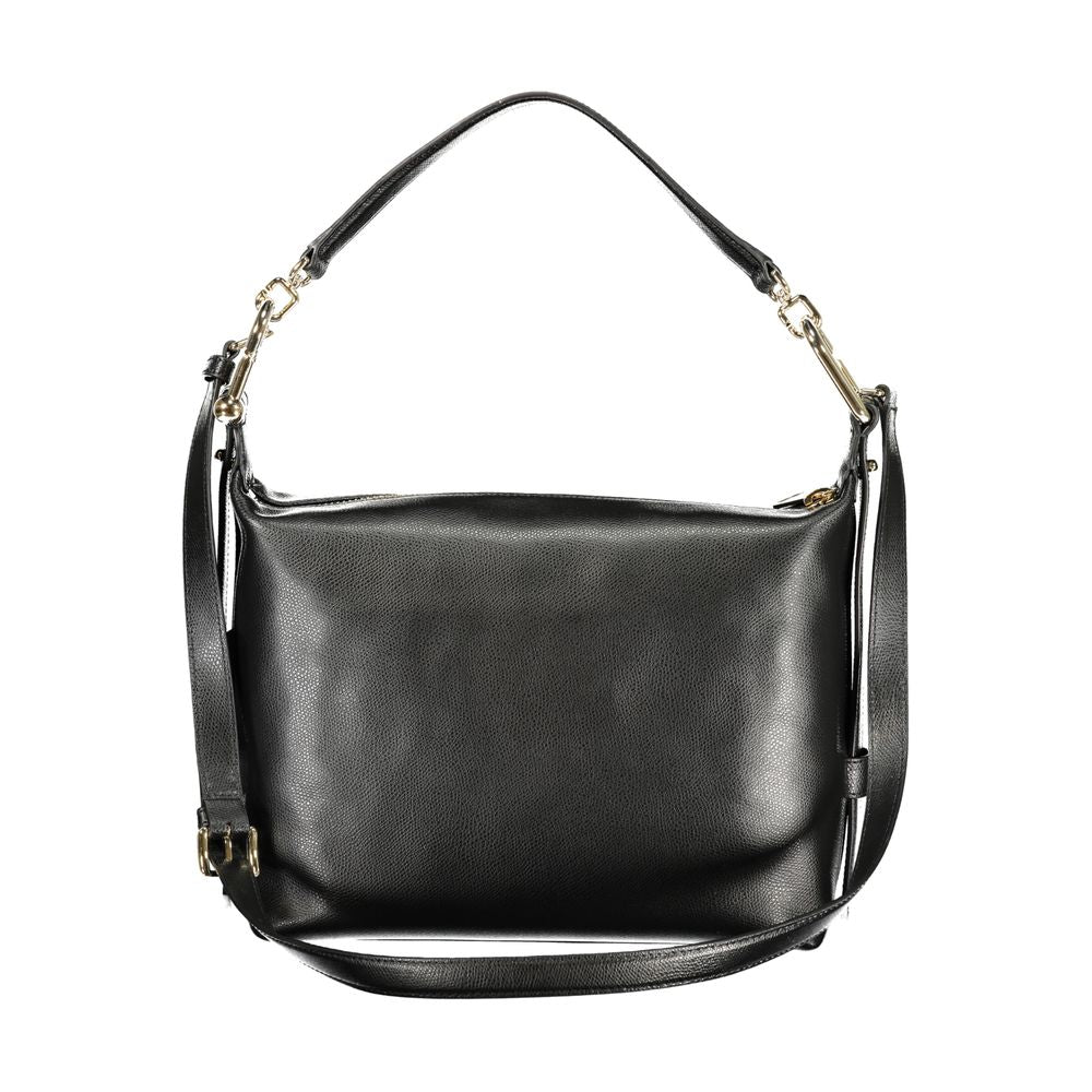 Furla B Tonie Black Leather Bag