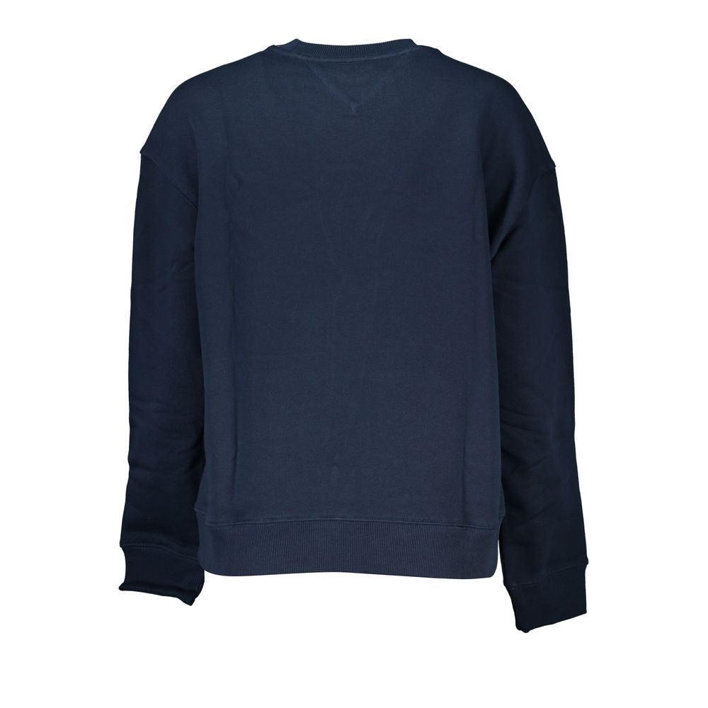 Tommy Hilfiger Black Cotton Hooded Sweatshirt