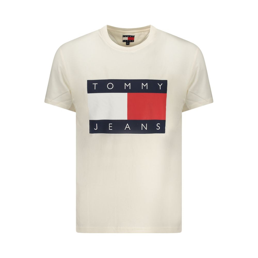 Tommy Hilfiger White Cotton T-Shirt
