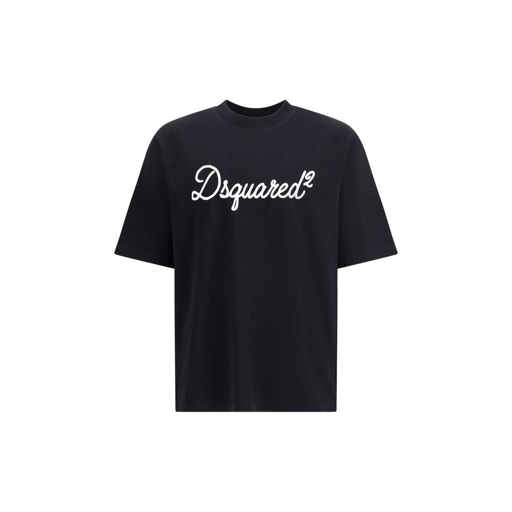 Dsquared2 Black Cotton T-Shirt