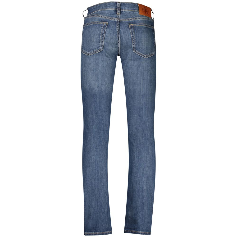 Calvin Klein Blue Cotton Jeans