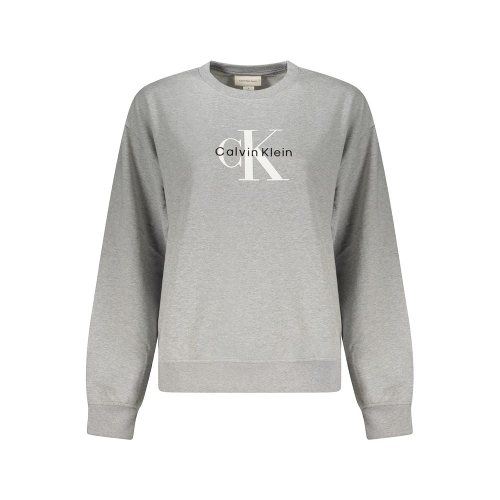 Calvin Klein Grey Cotton Sweatshirt
