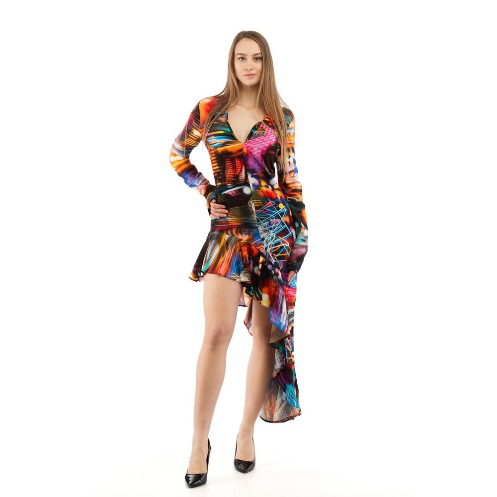Moschino Multicolour Viscose Casual Dress