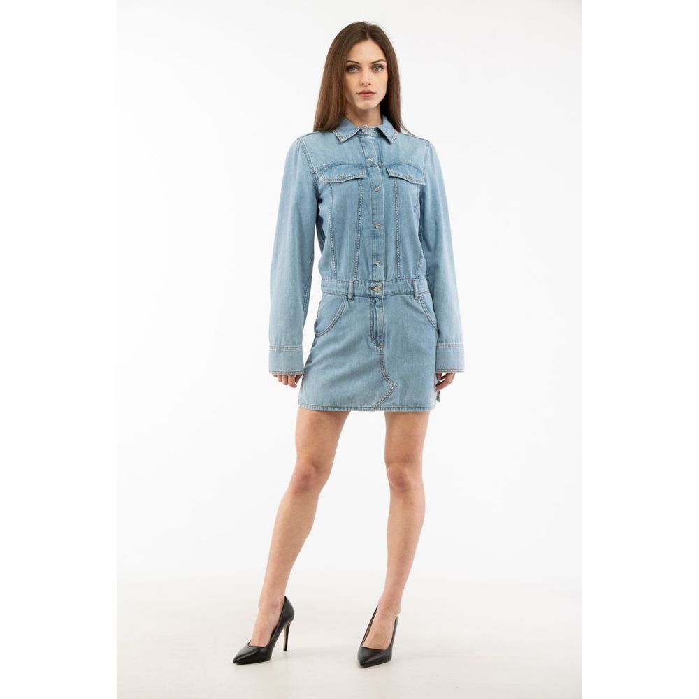 Moschino Multicolour Cotton Casual Dress