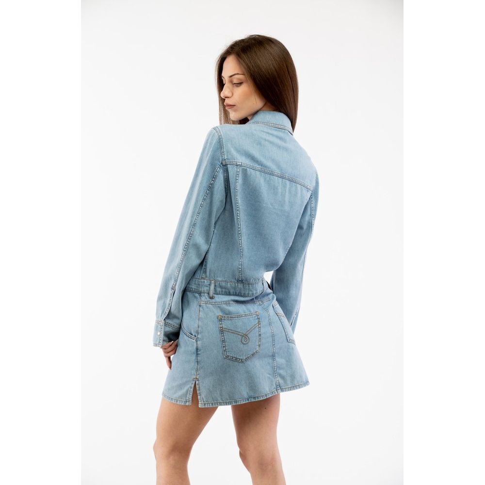 Moschino Multicolour Cotton Casual Dress