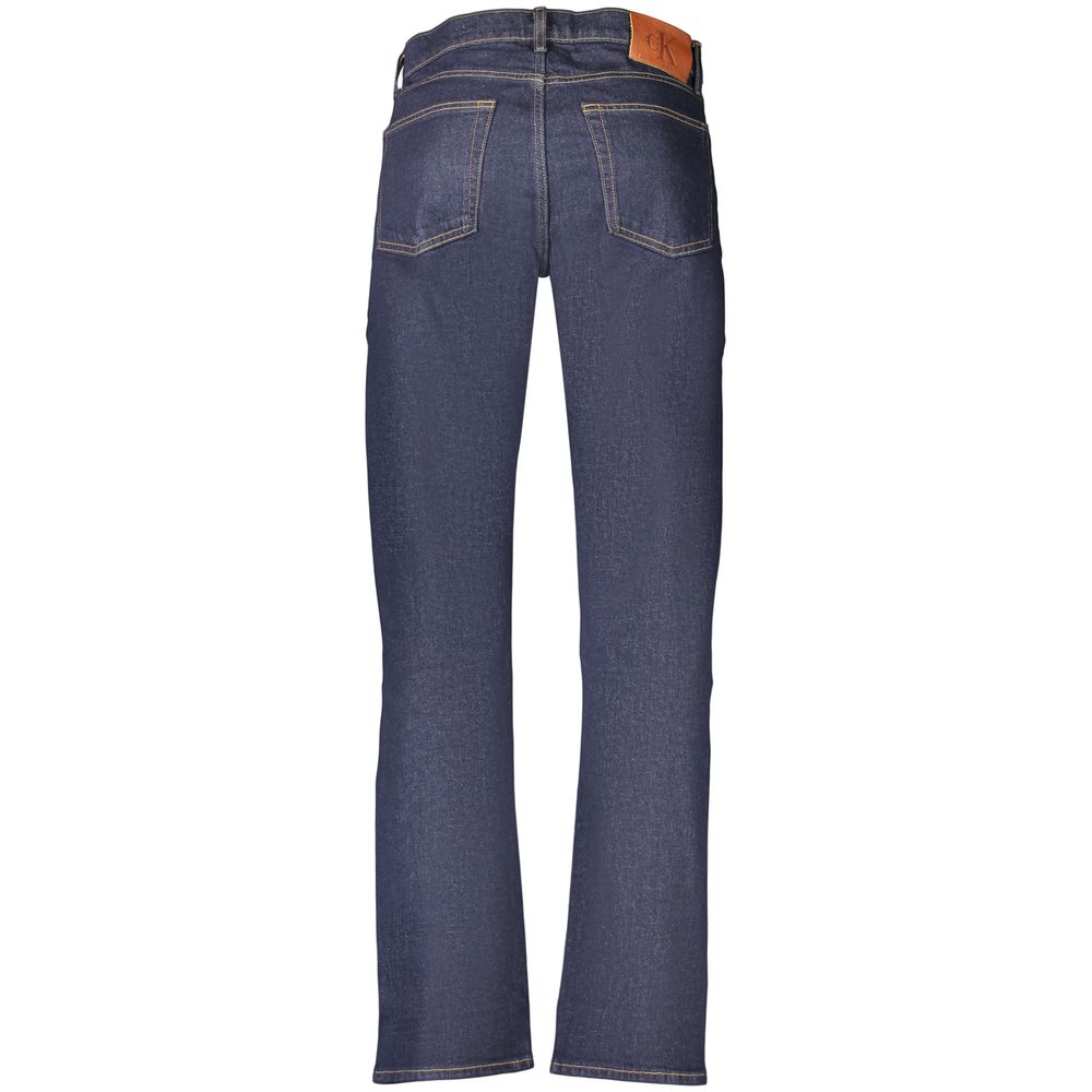 Calvin Klein Blue Cotton Jean Crafted for Elegance and Comfort