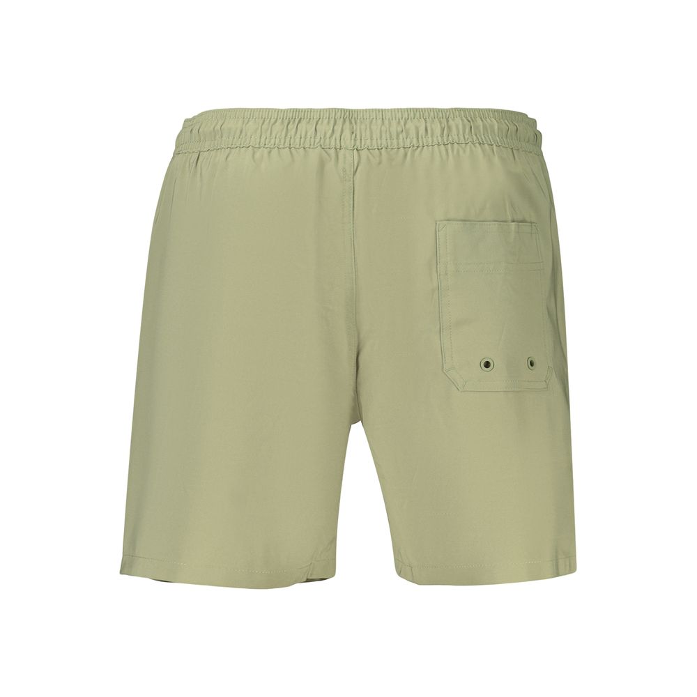 Calvin Klein Green Polyester Swim Short