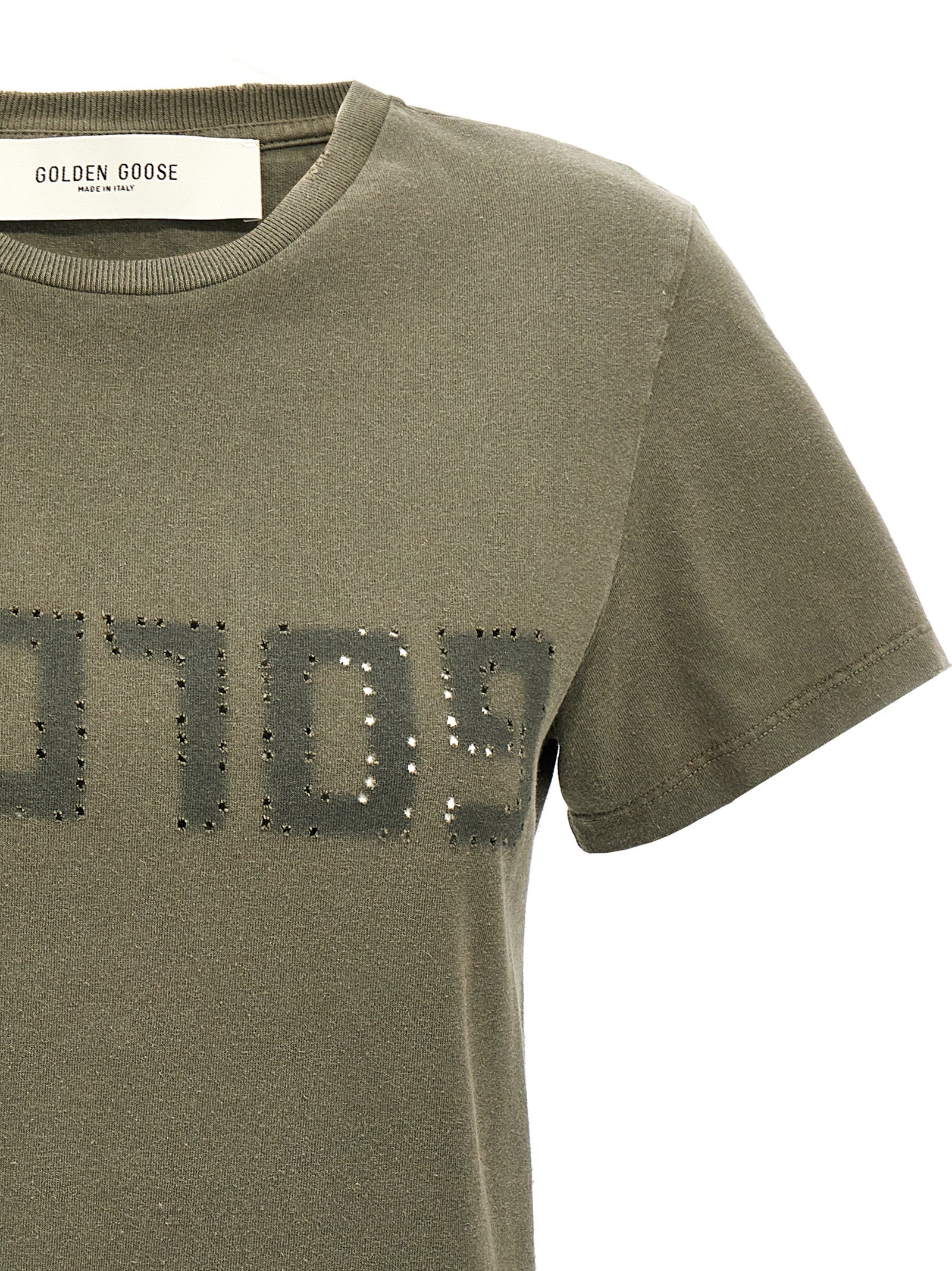 Bicolor Cotton T-Shirt
