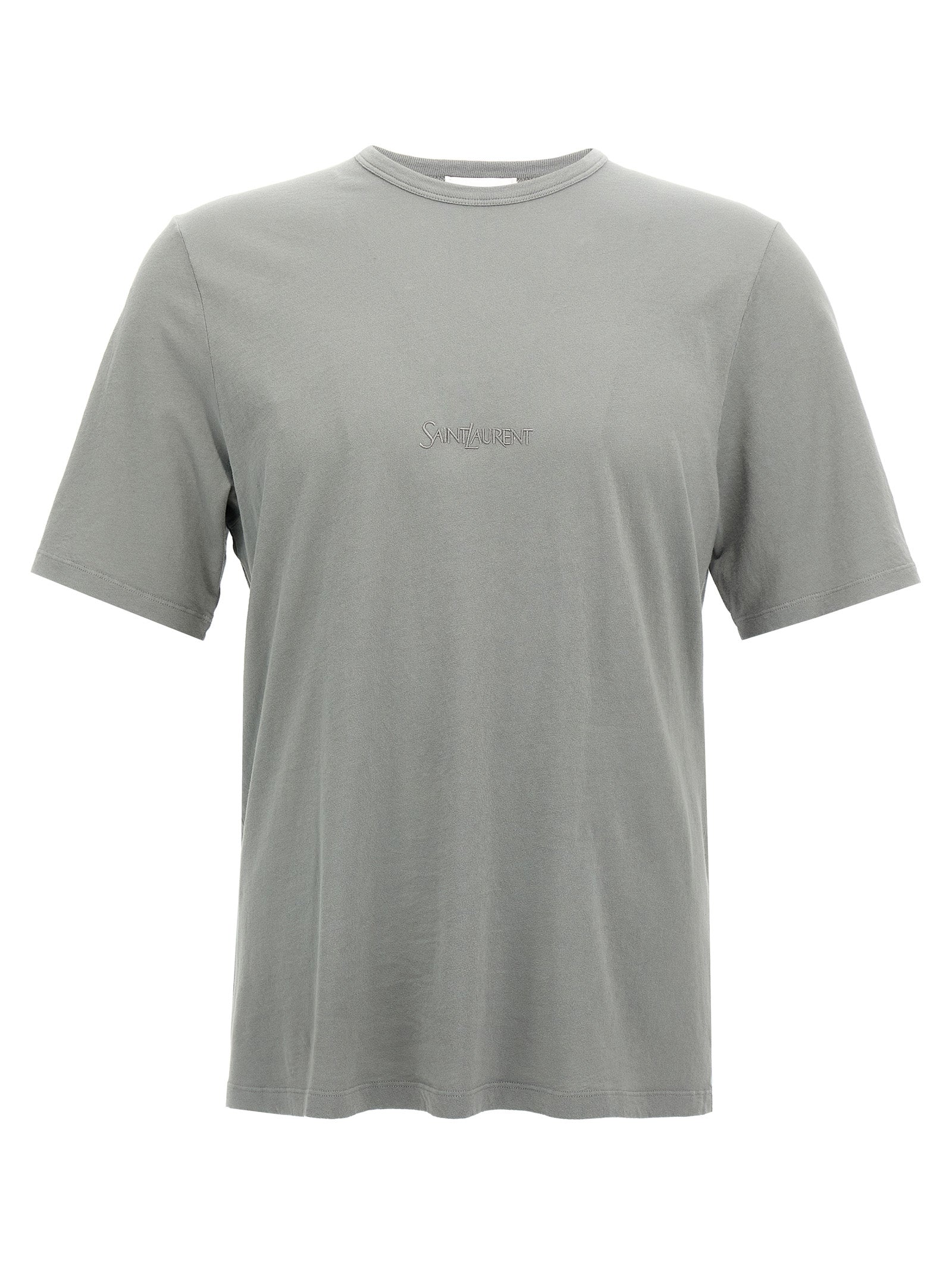 Gray Cotton T-Shirt
