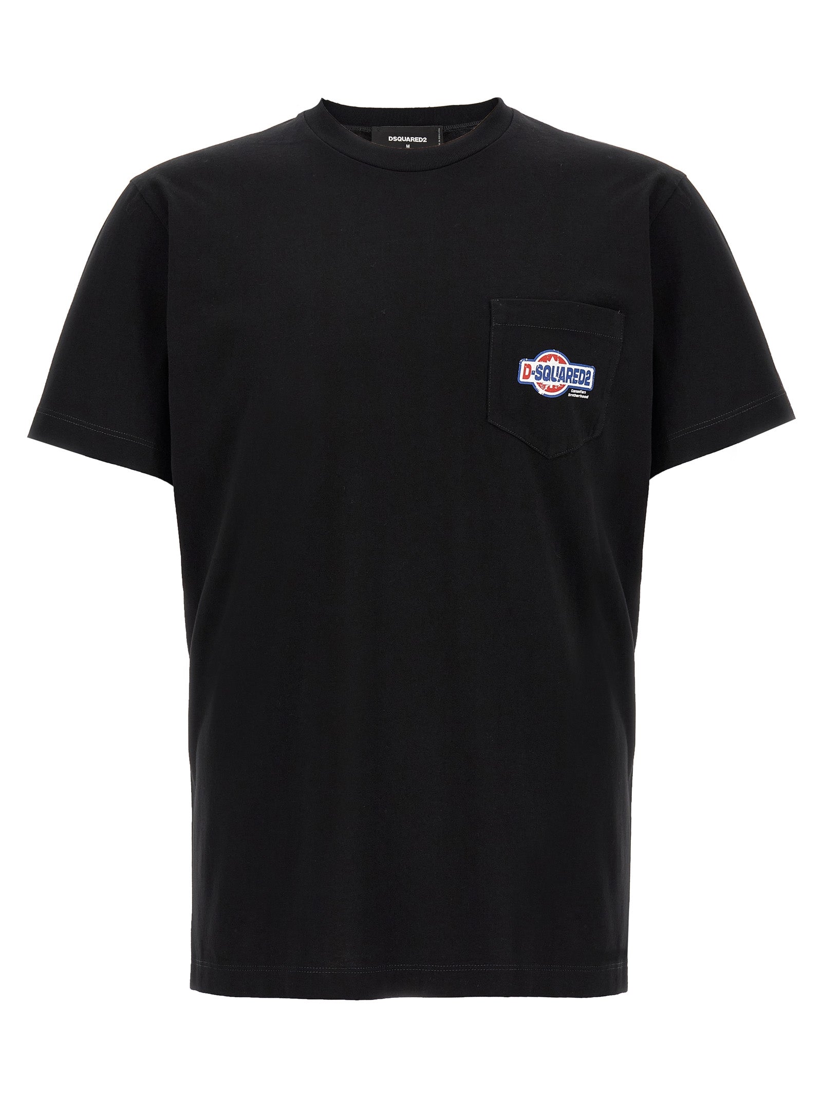 Dsquared2 Black Cotton T-Shirt