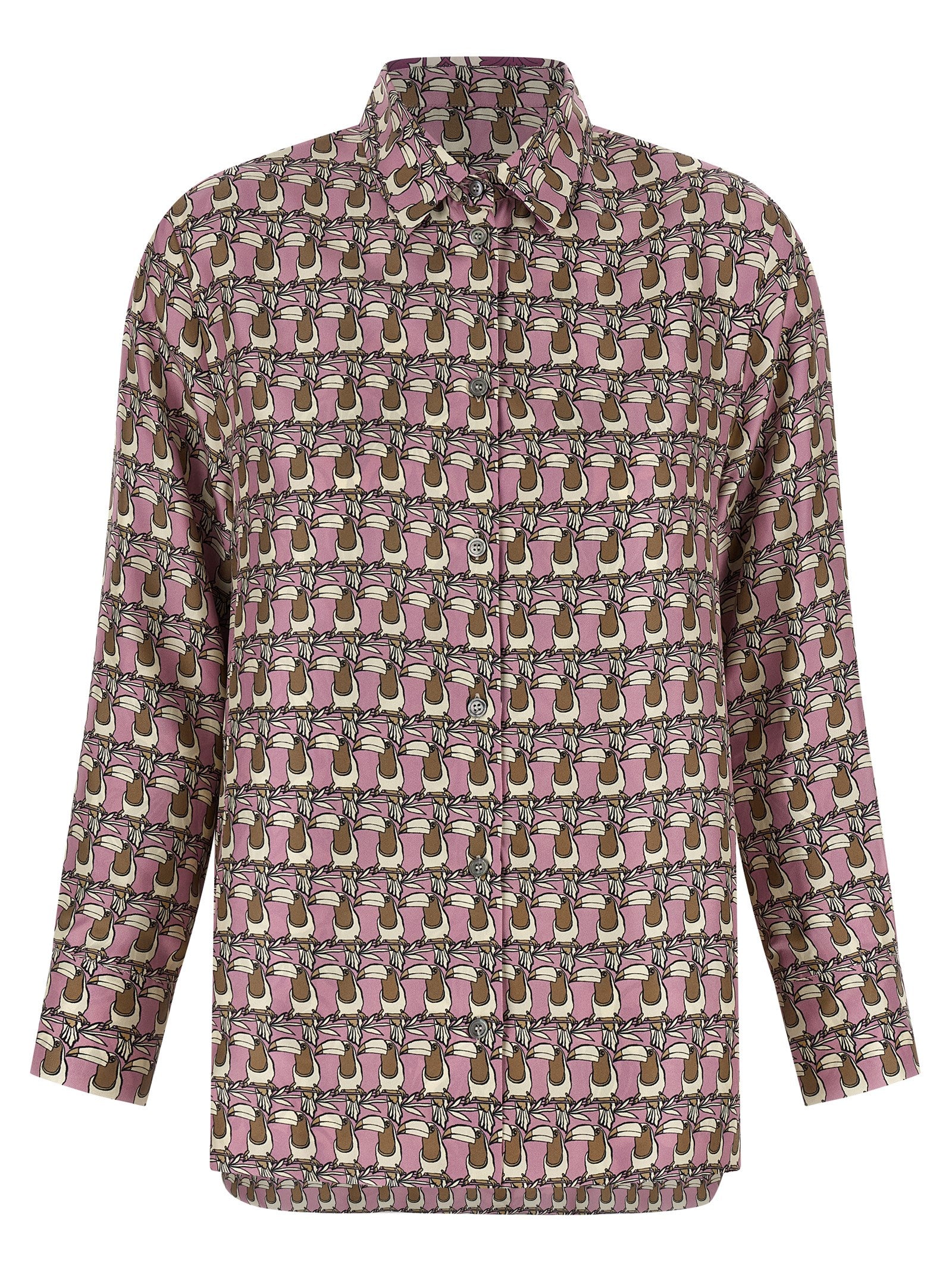 Multicolor Silk Blouse