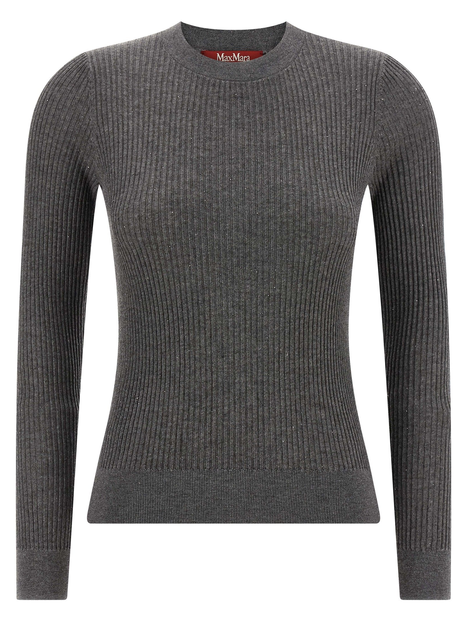 Gray Silk Cardigan