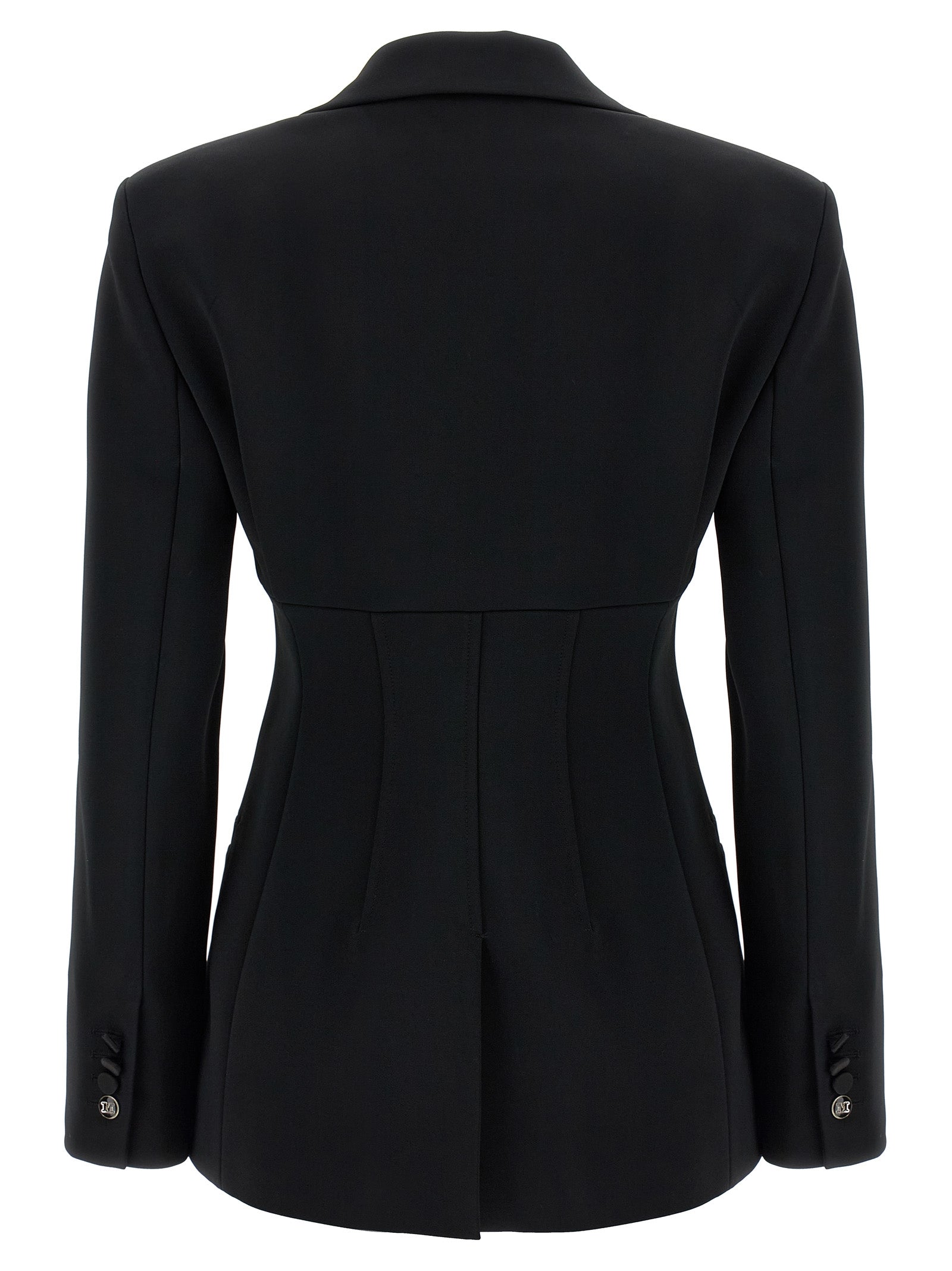 Black Viscose Blazer