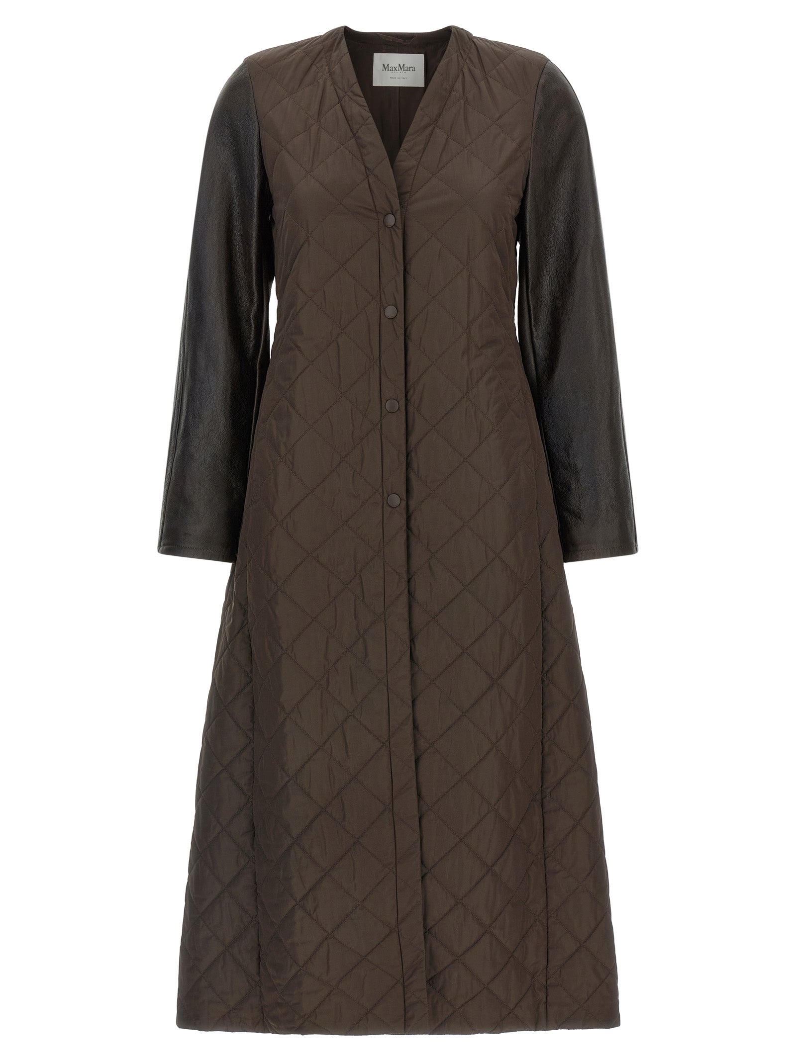 Brown Polyamide Coat