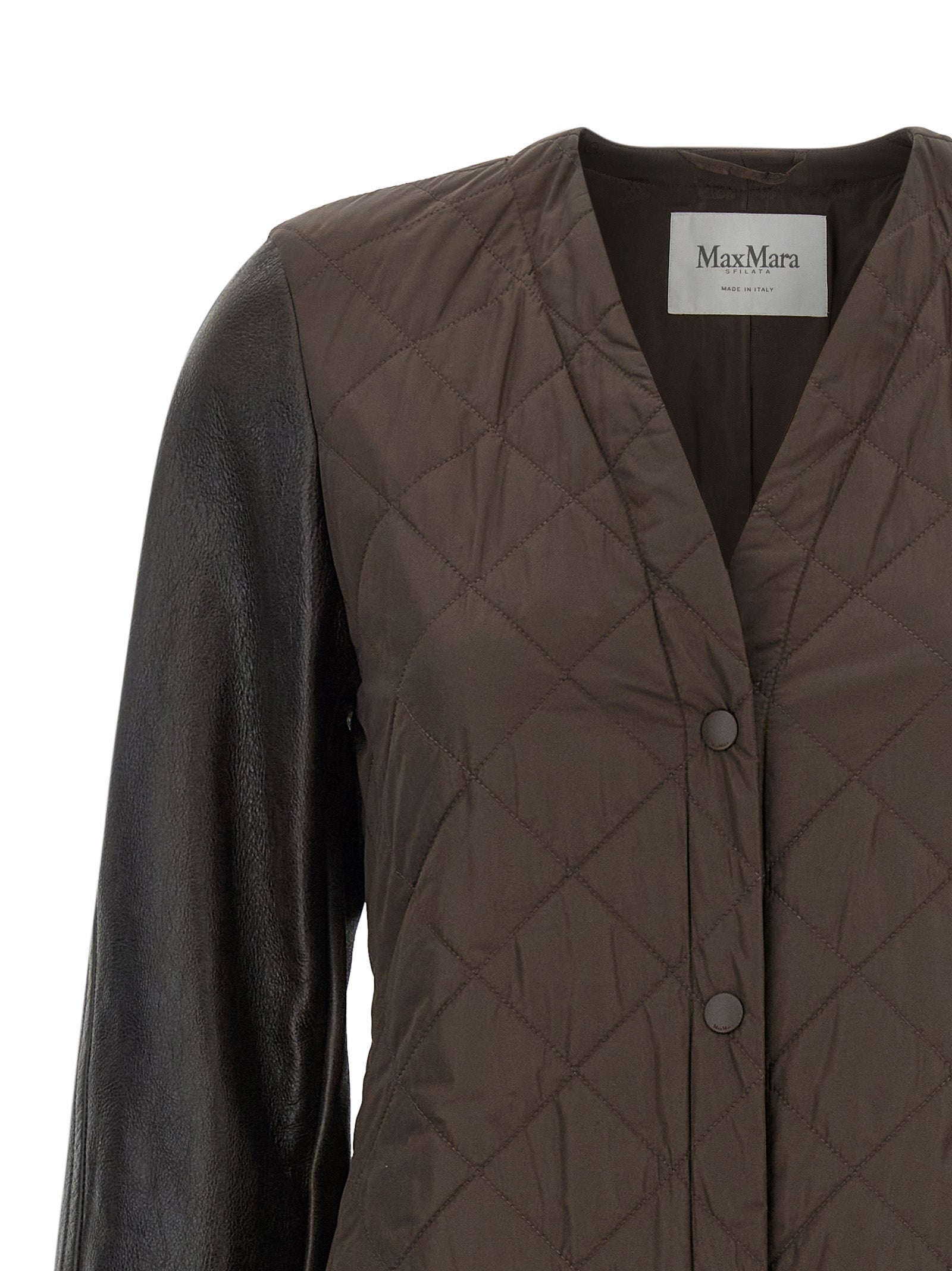 Brown Polyamide Coat
