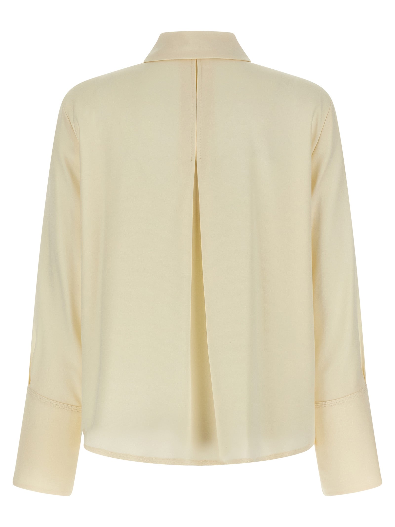 White Silk Blouse