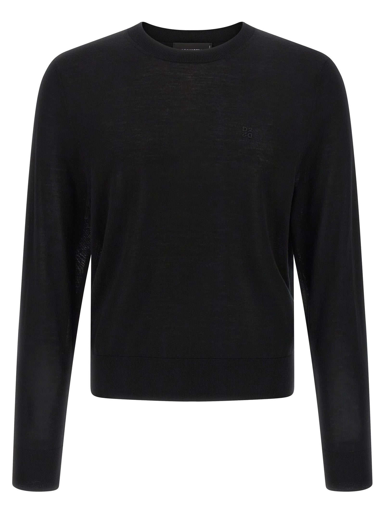 Dsquared2 Black Wool Cardigan