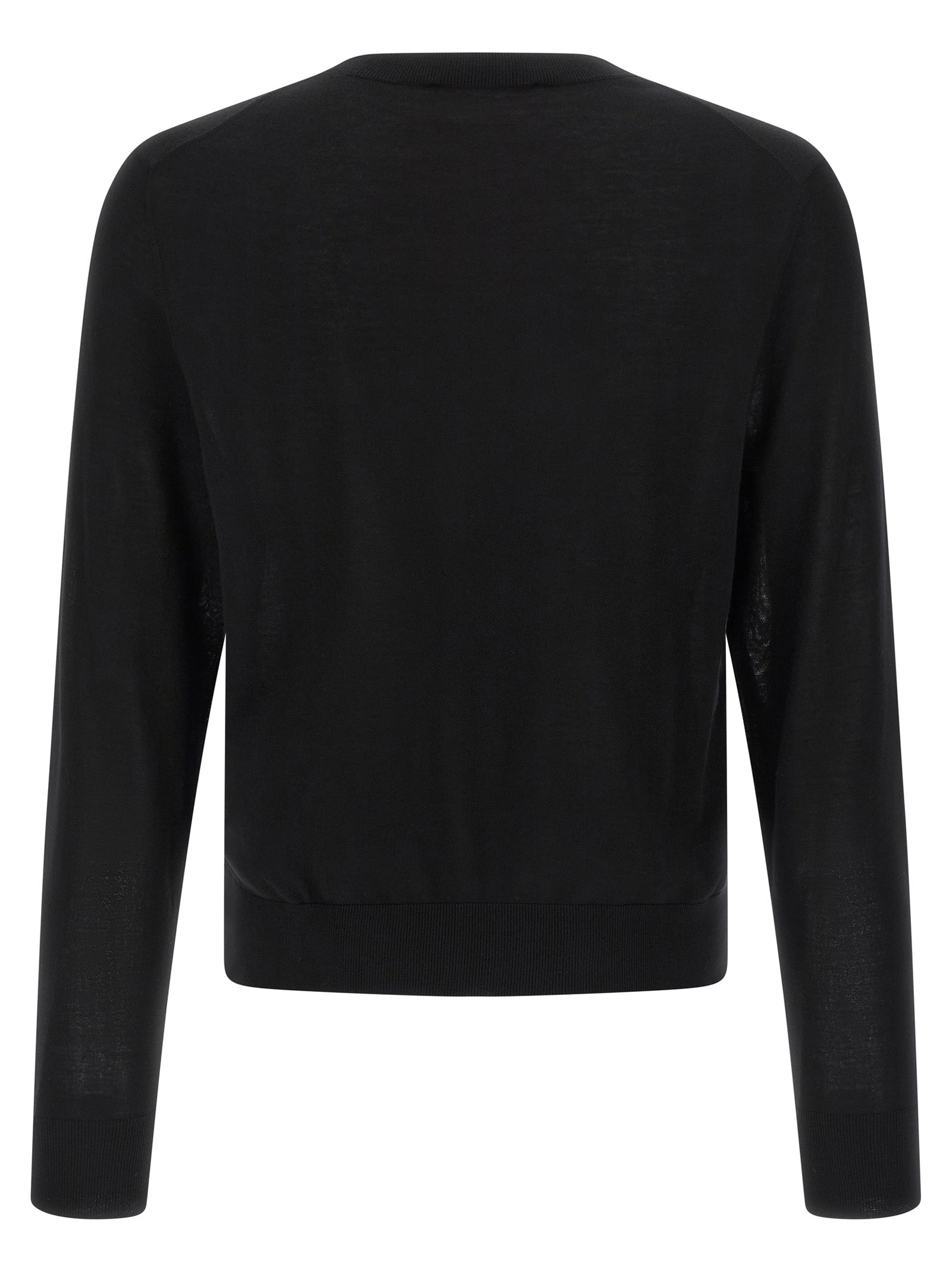 Dsquared2 Black Wool Cardigan