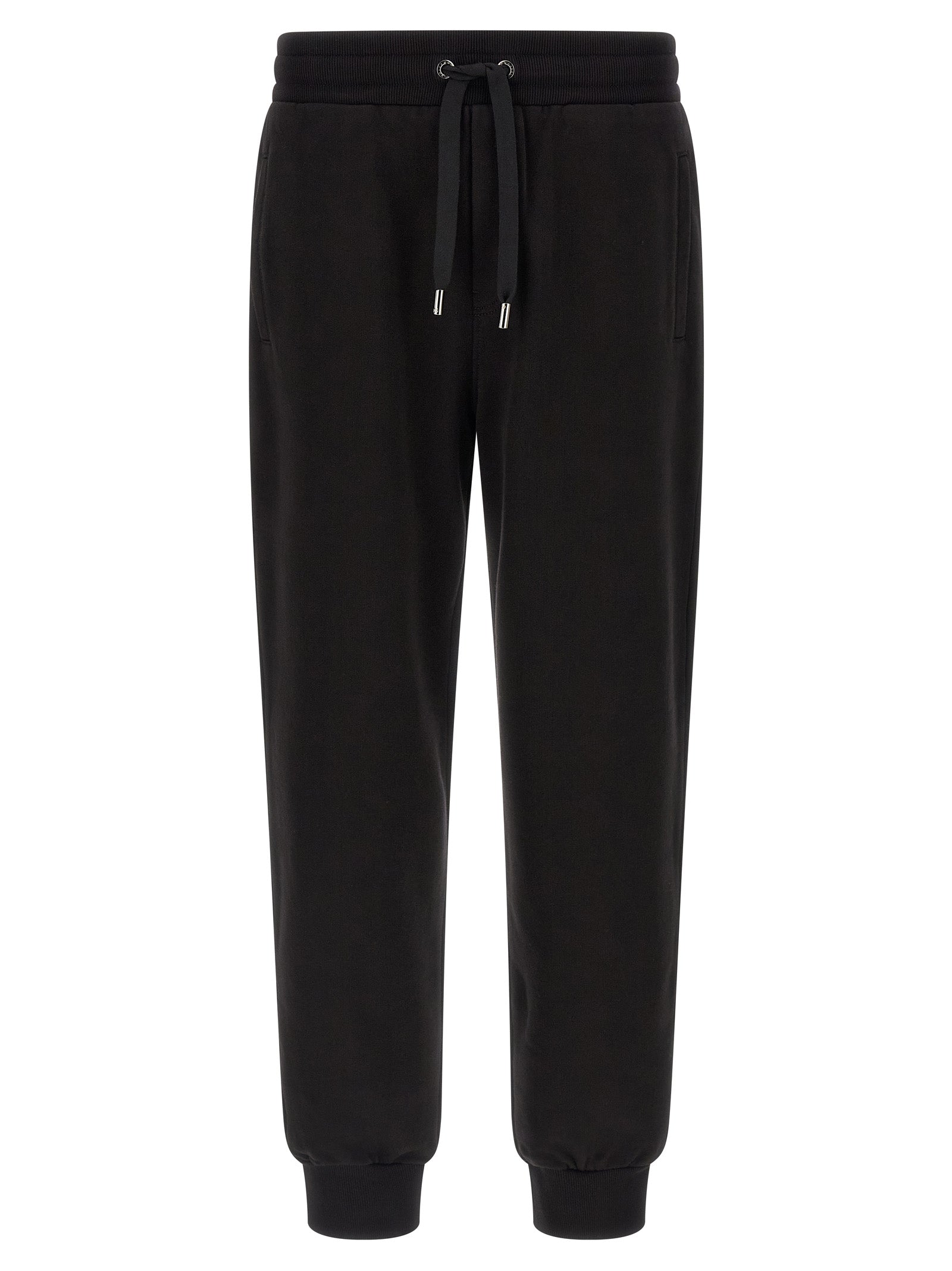 Black Cotton Joggers (Workout Pants)