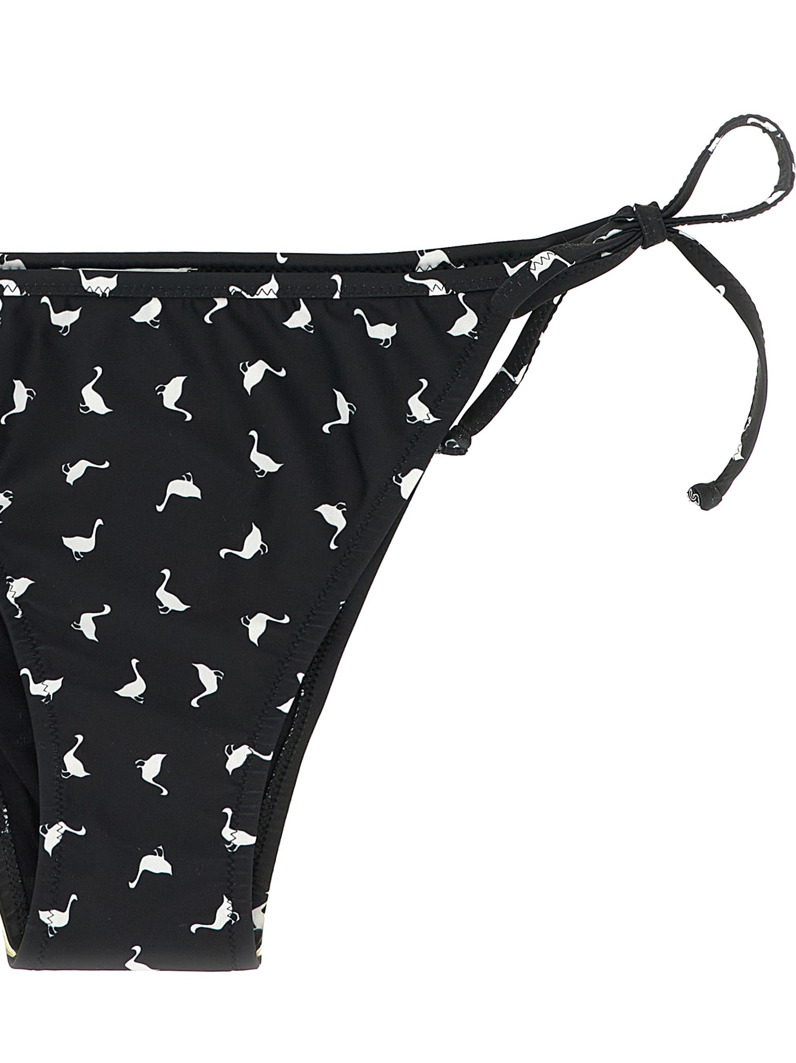 Moschino Two-Tone Polyester Bikini