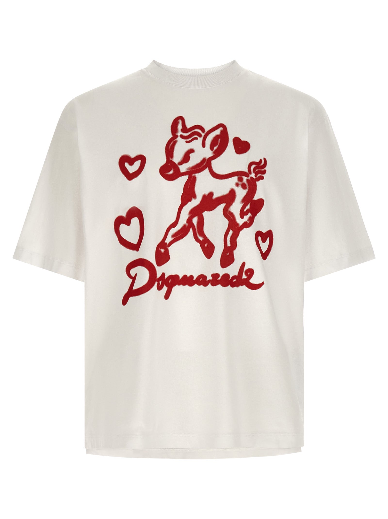 Dsquared2 Multicolor Cotton T-Shirt