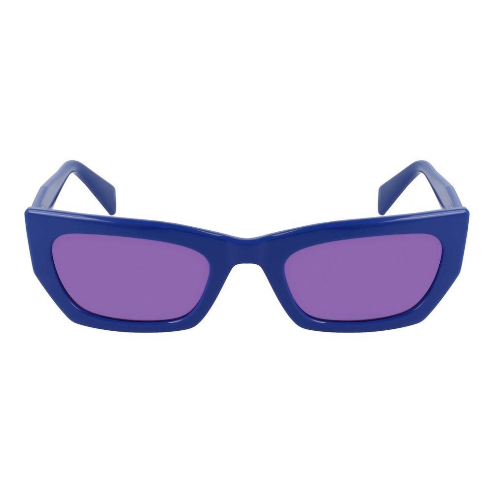 Blue Injected Sunglasses