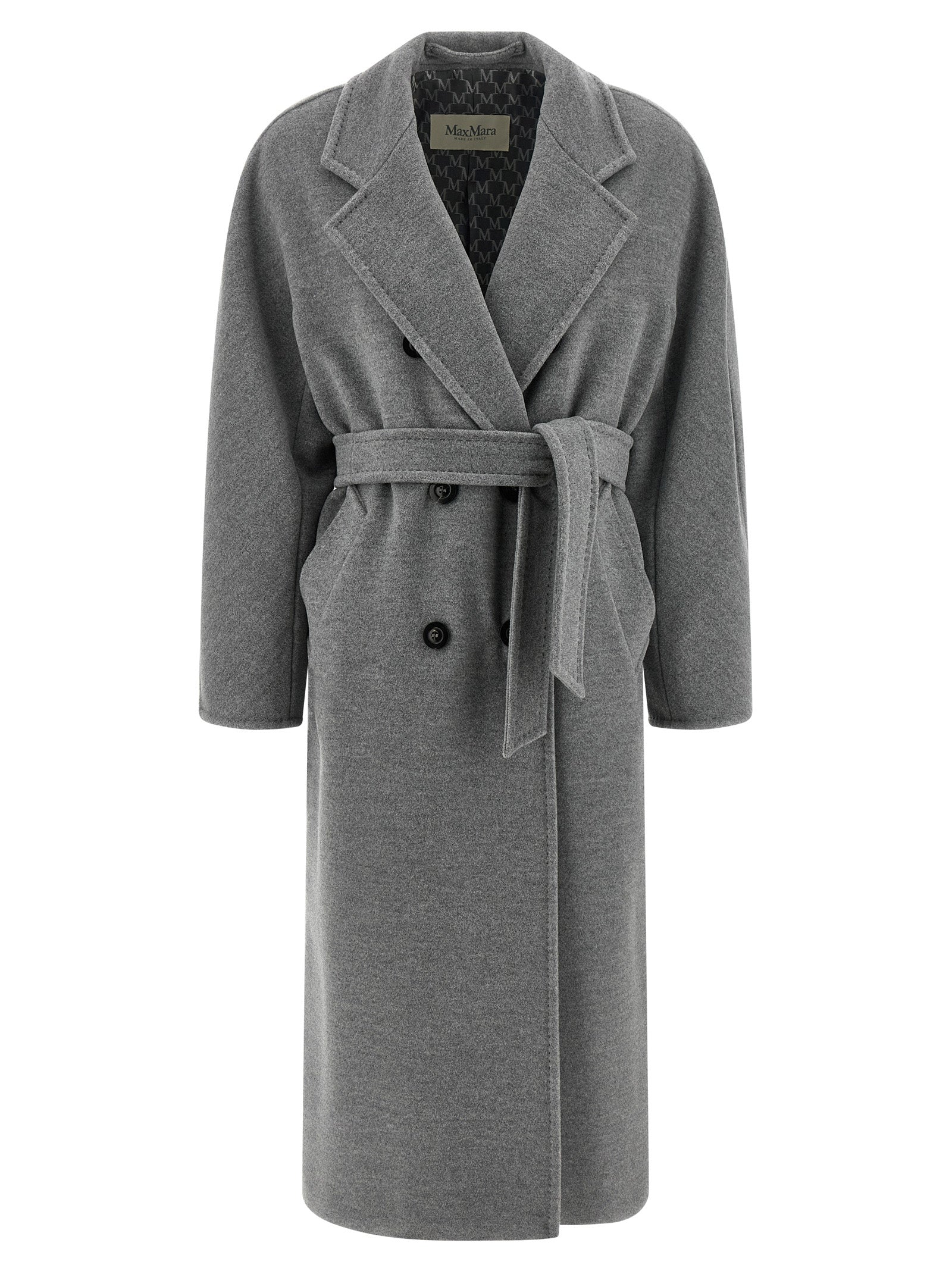 Gray Virgin Wool Coat