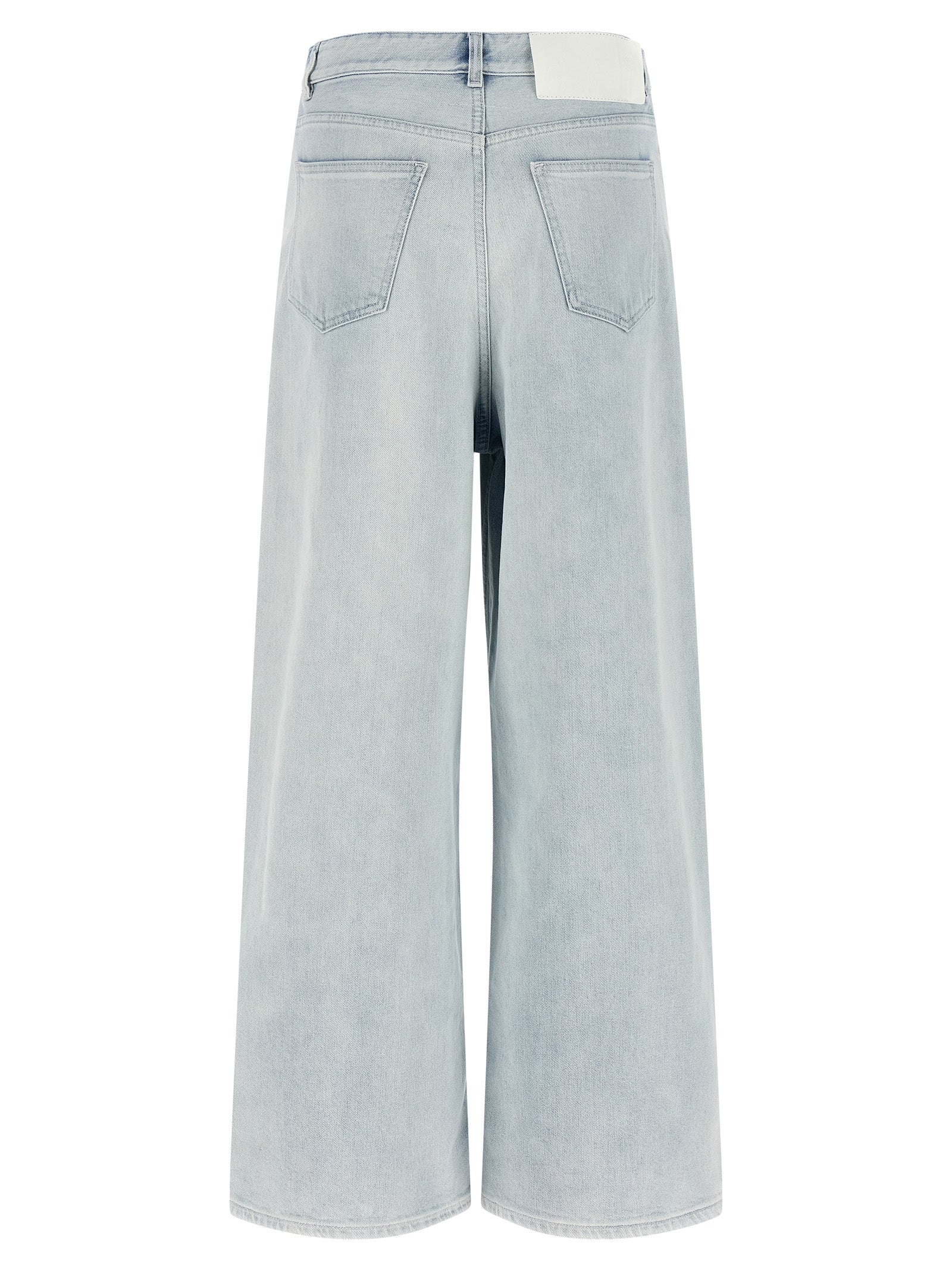 MM6 Maison Margiela Blue Cotton Jeans