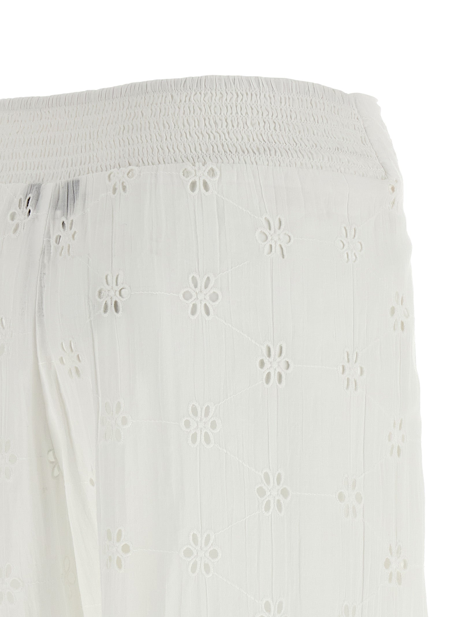 Polo Ralph Lauren White Cotton Casual Trousers