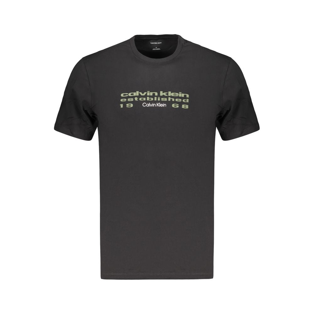 Calvin Klein Black Cotton T-Shirt