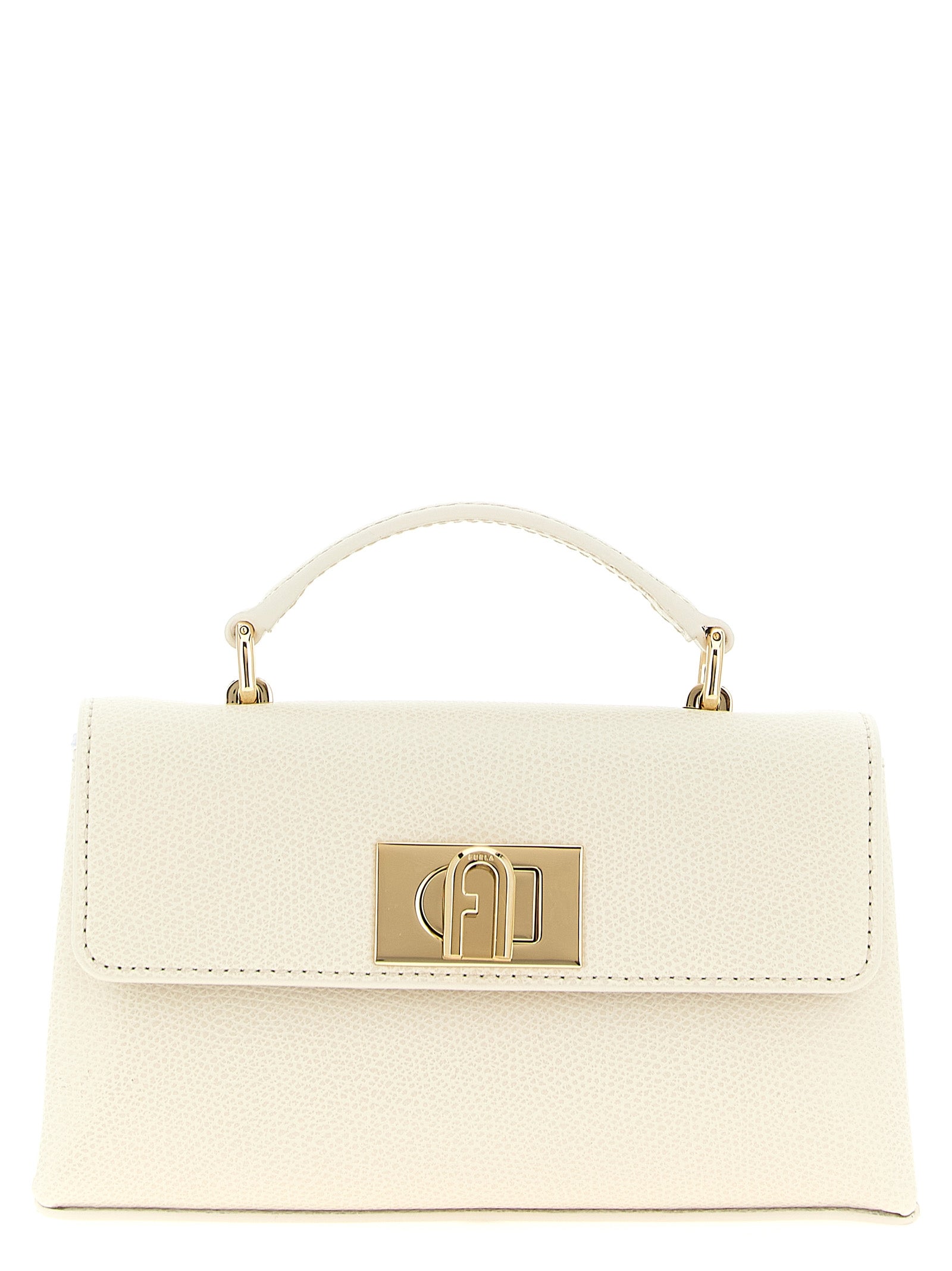 White Leather Crossbody Bag