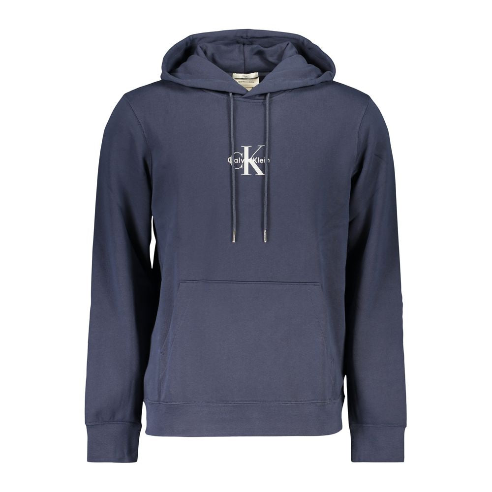 Calvin Klein Blue Cotton Sweater