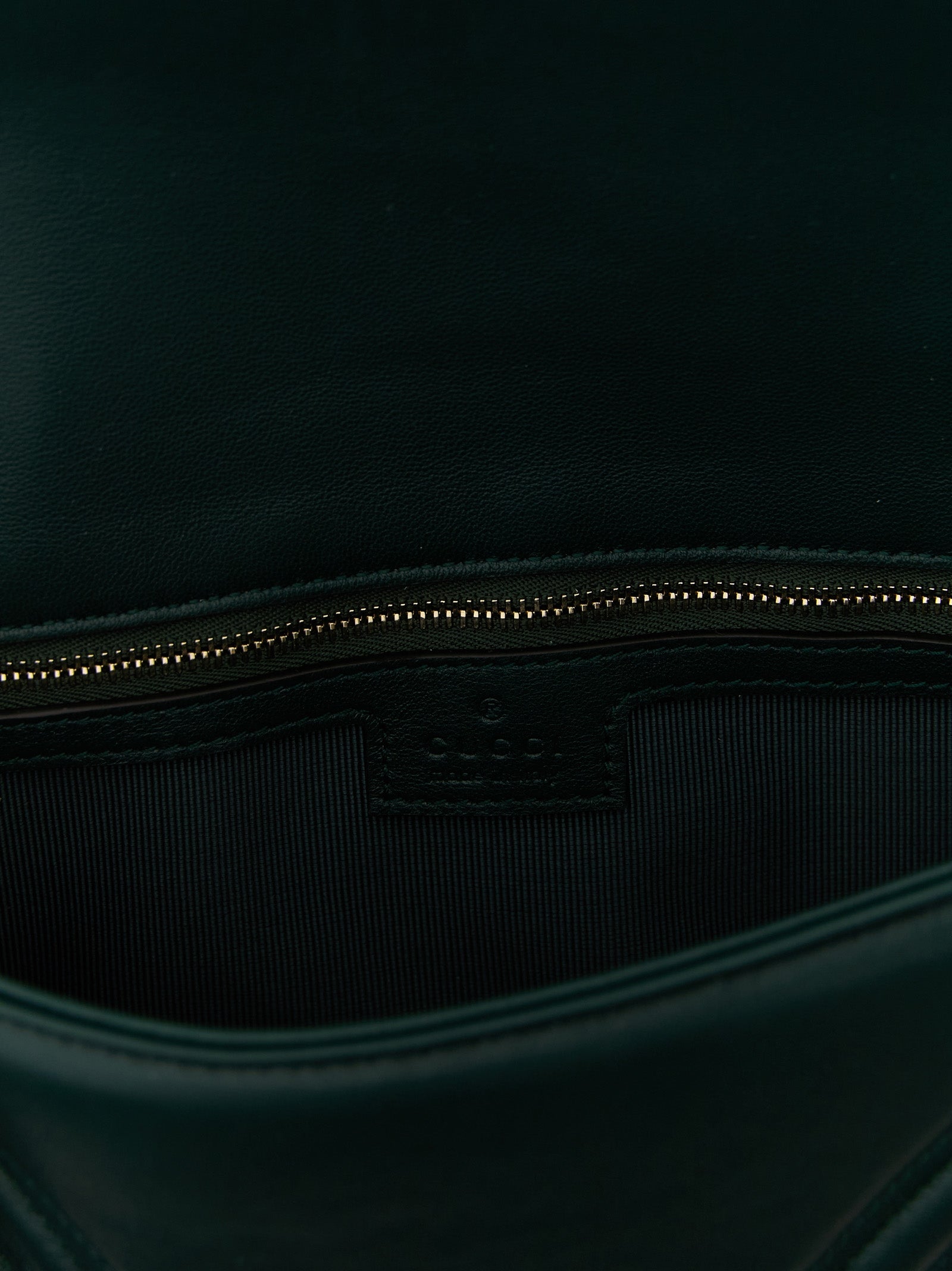 Bicolor Lamb Leather Shoulder Bag