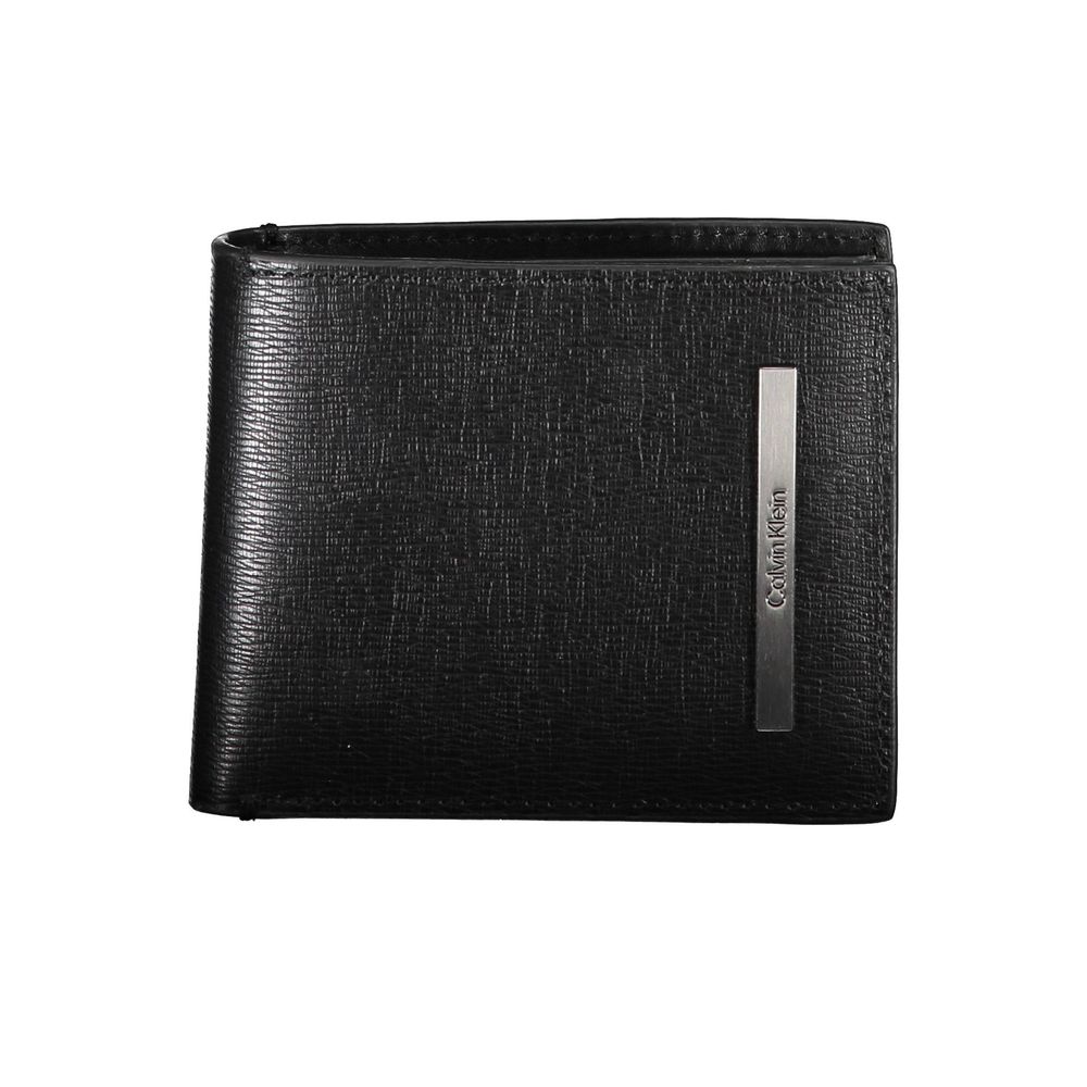 Calvin Klein Black Eco Leather Wallet