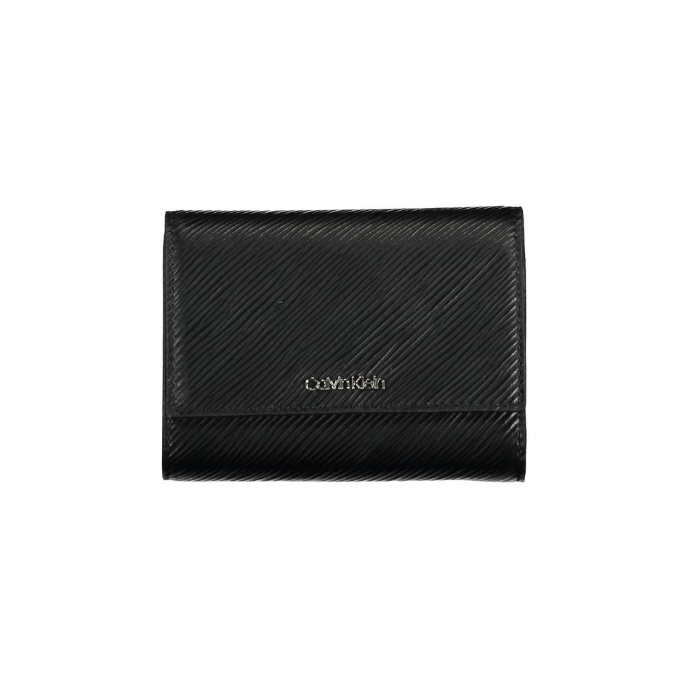 Calvin Klein Black Polyurethane Wallet