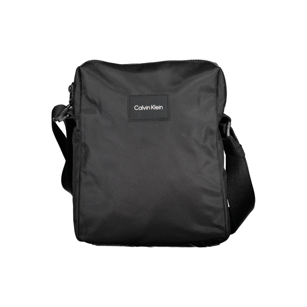 Calvin Klein "Black Polyester Shoulder Bag"