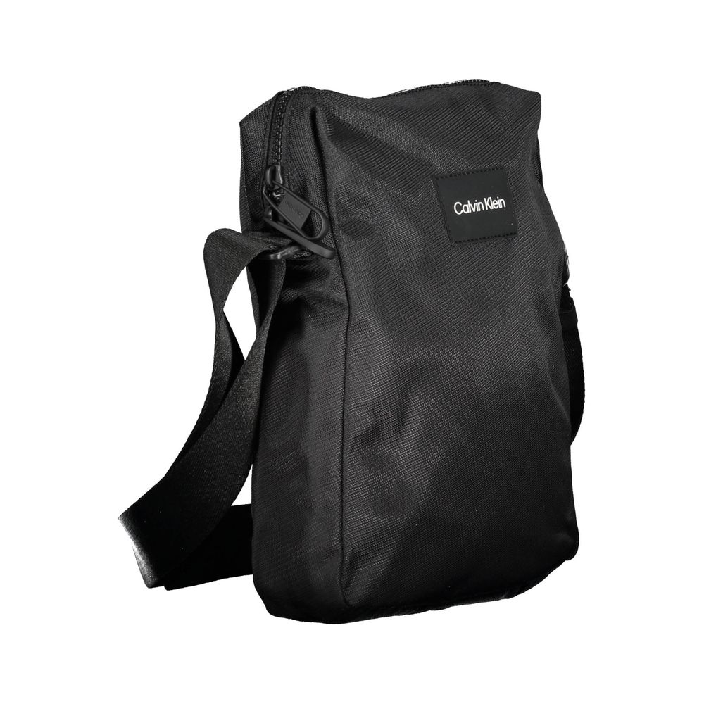 Calvin Klein "Black Polyester Shoulder Bag"