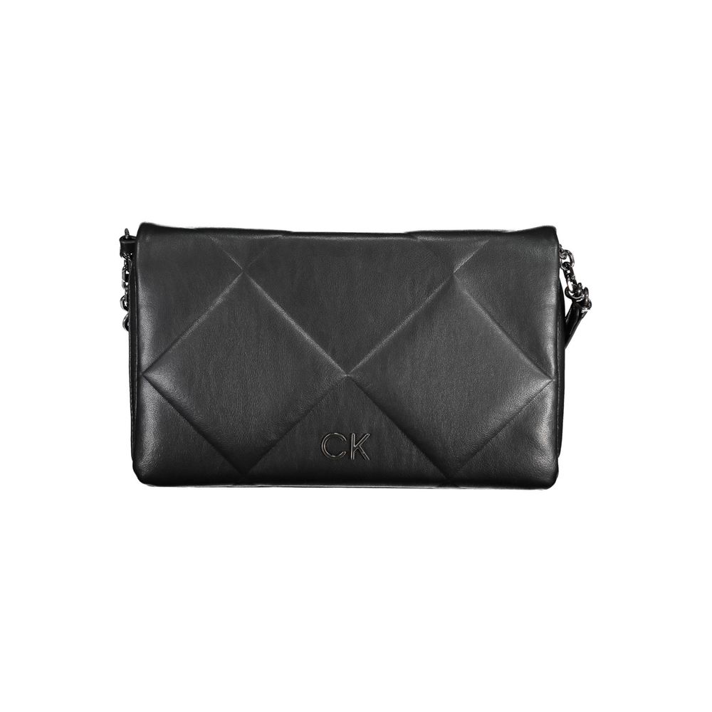 Calvin Klein Black Polyester Shoulder Bag