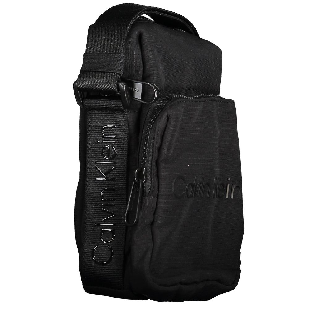 Calvin Klein Black Nylon Shoulder Bag